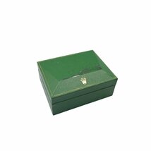 1円 ROLEX ロレックスケース 時計用 空箱 BOX S 内箱 外箱 ヴィンテージ 希少 レア 正規品 緑 グリーン 正規品 20620240220_画像3