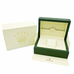 1円 ROLEX ロレックスケース 時計用 空箱 BOX 内箱 M 外箱 31.00.04 緑 モスグリーン 22320240227