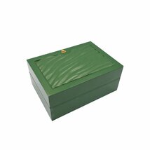 1円 ROLEX ロレックスケース 時計用 空箱 BOX 内箱 M 外箱 31.00.64 緑 モスグリーン 22420240227_画像3