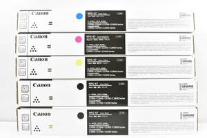 未使用 CANON 純正 トナー NPG-67 4色5本（シアン・マゼンタ・イエロー×各1 / ブラック×2） キャノン IT15AKMUR2XA-YR-J24-byebye