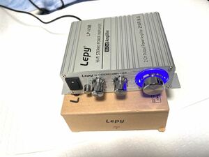 Lepy ステレオアンプ LP-V3S 【BOSE社パワーIC使用】V3S シルバー　通電確認済み
