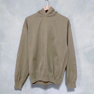 2021 BATONER バトナ― DEGREASE COTTON PULL PARKA 限界度詰め ディグリースコットン プルパーカー size.3 (L) ブラウン ベージュ