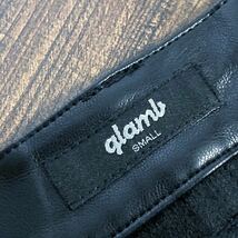 超人気 完売 glamb グラム Leather Pants ピーユーレザーパンツ 合皮 フェイクレザー ストレッチ スキニー size.S ブラック GB0320-P13_画像7