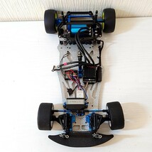 ココ14【140】1円～ 動作確認済 ヨコモ 1/12 RC ラジコン GT500R シャーシ ボディ サンワ 受信機 RX-471 他 パーツ ステッカー まとめ_画像2