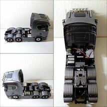 トト29【140】1円～ 動作確認済 タミヤ 1/14 電動RC ビッグトラックシリーズ トレーラーヘッド スカニア 770S 6×4 SCANIA_画像4