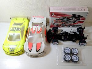 ココ10【140】1円～ 動作確認済 3Racing XI SPORT 1/10スケール ラジコンツーリングカー シャーシ / ライド・ダッジMk-Ⅱ 他 ボディ まとめ