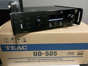 【美品】TEAC UD-505 B ブラック