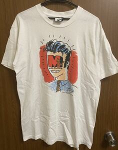 レア 90s MTV ビンテージ Tシャツ L USA製 企業 アート vintage BEAVIS AND BUTT-HEAD Headbangers Ball バンドTシャツ apple microsoft