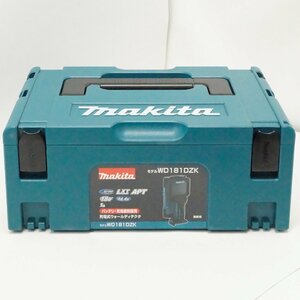 未使用 未開封 makita マキタ 充電式 ウォールディテクタ 18V 14.4V WD181DZK バッテリ 充電器別販売 ケースにすりキズ 汚れあり