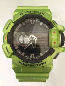 K 【CASIO】カシオ腕時計 G-SHOCK ジーショック G'MIX ジーミックスGMIX CE1731 GBA-400[5413] アナデジ クォーツ Bluetooth 動作未確認