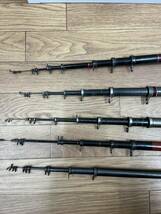 【40575.0204R】☆釣り竿5本まとめ！中古動作未確認☆Daiwa ダイワ Gamakatsu がまかつ SHIMANO シマノ NFT　釣り具　ロッド_画像7