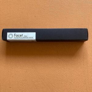 【未使用品】ファセット万年筆　クリアF　TPF-001-C-F　PENFORT Facet Clear　TACCIA　ナカバヤシ