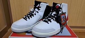 Nina Chanel Abney × Nike WMNS Air Jordan 2 High White and Gym Redニーナ・シャネル・アブニー × ナイキ ウィメンズエアジョーダン2