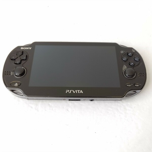 SONY　PSvita pch1100 クリスタルブラック　画面極美品　ゲーム機