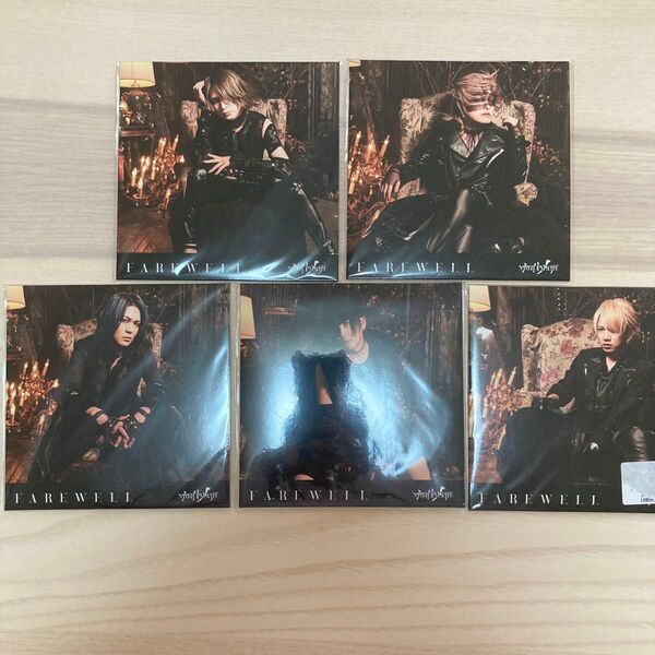 NIGHTMARE FAREWELL メンバー全員 5枚組 新品未使用 CD シングル