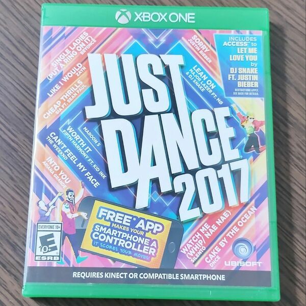 Just Dance 2017 海外版　Xbox One　xbox seriesX　ジャストダンス　国内本体で動作可