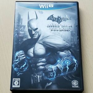 バットマン アーカム・シティ アーマード・エディション　Wii U　WiiU　batman　操作説明シート付属