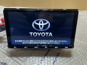 美品 トヨタ 純正 OP オプション 9インチ 9型 メモリー ナビ NSZT-Y68T DVD CD フルセグ TV SD Wi-Fi USB ipod Bluetooth 2021年地図データ