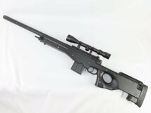 ☆L96 ボルトアクション エアガン スナイパーライフル メーカー不明 スコープ付 動作品 経年劣化有 現状品☆二_画像2