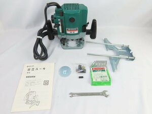 ☆HITACHI 日立工機 8mm ルータ M8 本体・取扱説明書・各種付属品・箱付 動作確認済 未使用 展示品 良品☆二