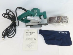 ☆HITACHI 日立工機 ベルトサンダ SB8TB 本体・ダストバッグ・取扱説明書・箱付 未使用 展示品☆二