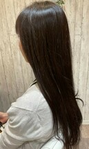 １円スタート　人毛　毛束　エクステンション　ヘアドネーション_画像1