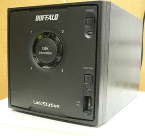Buffalo LinkStation LS-QL/1D 160GB　起動ディスク/ACアダプタ付き
