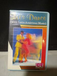 T6283　カセットテープ　LET'S DANCE (WITH LATIN AMERICAN MUSIC)