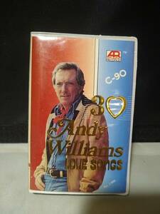 T6292　カセットテープ　ANDY WILLIAMS / LOVE SONGS