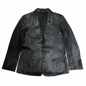 Rare 90s LAD MUSICIAN Japanese label jacket コーティング テーラード ジャケット ラッドミュージシャン Dior lab if six was nine hedi