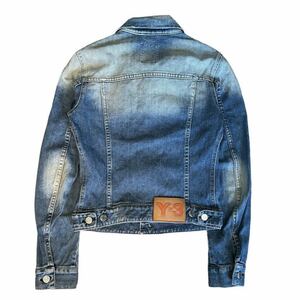 Rare 05ss Y-3 denim jacket Japanese label yohji Yamamoto adidas ワイスリー デニムジャケット y’s ヨウジヤマモト ワイズ 00s archive