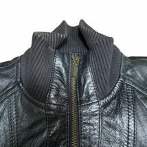 Rare Japanese Label Design leather jacket EKAM g.o.a ifsixwasnine kmrii share spirit lgb 90s TORNADO MART 14th addiction Y2K_画像4