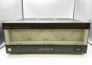 保管品 通電のみ確認 【 Technics Stereo DC Power Amplifier SE-A5 MK2 】 松下電器 テクニクス SE-A5MK2 ステレオ パワーアンプ オーディ