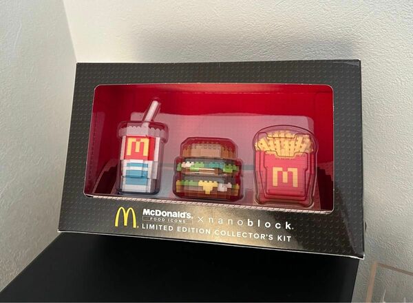 McDonald × nanoblock マクドナルド　 LIMITED EDITION KIT ドナルド ナノブロック