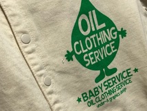 70cm ベビー 【 新品 ! 未使用 ! 】 子供 特価！OIL CLOTHING SERVICE ロンパース 半袖 Tシャツ オイル 子供服 訳あり / 管理FA-G406_画像3