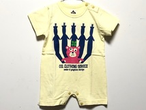 70cm ベビー 【 新品 ! 未使用 ! 】 子供 特価！OIL CLOTHING SERVICE ロンパース 半袖 Tシャツ オイル 子供服 訳あり / 管理FA-G408_画像1