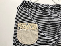 110cm 【 新品 ! 未使用 ! 】 キッズ 子供 特価！OIL CLOTHING SERVICE 薄手 スカート オイル 子供服 / 管理MAS-245_画像2