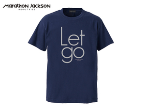 メンズサイズ S 【 新品 ! 未使用 ! 】 特価 ! MARATHON JACKSON Tシャツ 半袖 メンズ レディース シンプル ネイビー / 管理MAS-38