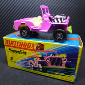 【送料込み】マッチボックス　MATCHBOX　2　Superfast　JEEP HOT ROD