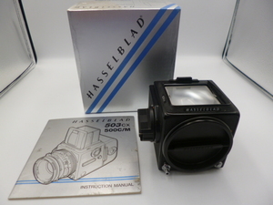 ジャンク HASSELBLAD ハッセルブラッド Camera body 503cx ブラック 10172 激安1円スタート