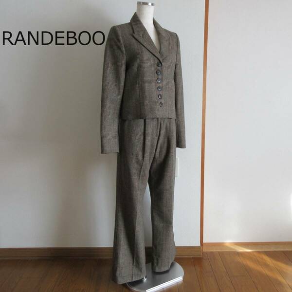 RANDEBOO★ランデブー　ツイード　ショートジャケット　Preppy old jacket