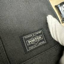 【再値下げ】【新品同様】定価23,100円　PORTER ポーター スモーキー SMOKY トートバッグ （L）592-06576 ブラック　黒　ハンドバッグ_画像7