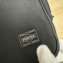 【値下げ】【新品同様】定価31,900 PORTER HYBRID ポーター　ハイブリッド 2WAY ブリーフケース（S）ブラック　737-07943 ビジネスバッグ_画像9