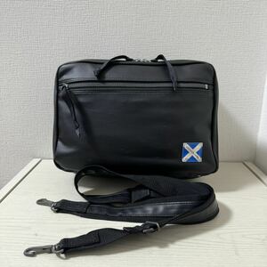 【美品】定価37,400 LUGGAGE LABEL ラゲッジレーベル NEW LINER ニューライナー ショルダーバッグ　ブラック　黒　960-09284