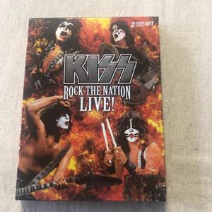 KISS〜地獄の饗宴〜ROCK THE NATION LIVE！ 2DVD ボーナスCD付き　見本品DVD