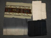 【18065】着物 和服 和装 小物 帯 リメイク 布 生地 素材 おまとめ_画像7
