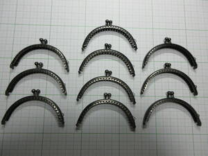 がま口用口金まとめて10個（8cm）　　2-65