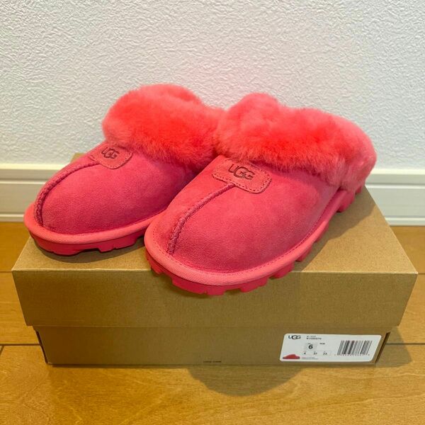 新品 アグ UGG シープスキン スライド コケット 2023