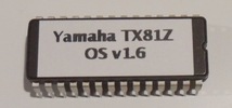 YAMAHA TX81Z用 最終ファームウェアROM “V1.6” (#1)_画像2