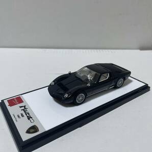 アイドロン ランボルギーニ ミウラ ブラック EIDOLON EM 166B LAMBORGHINI MIURA P400 1967 Blackの画像3